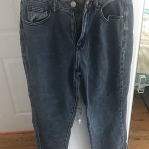 black light wash pacsun mom jeans